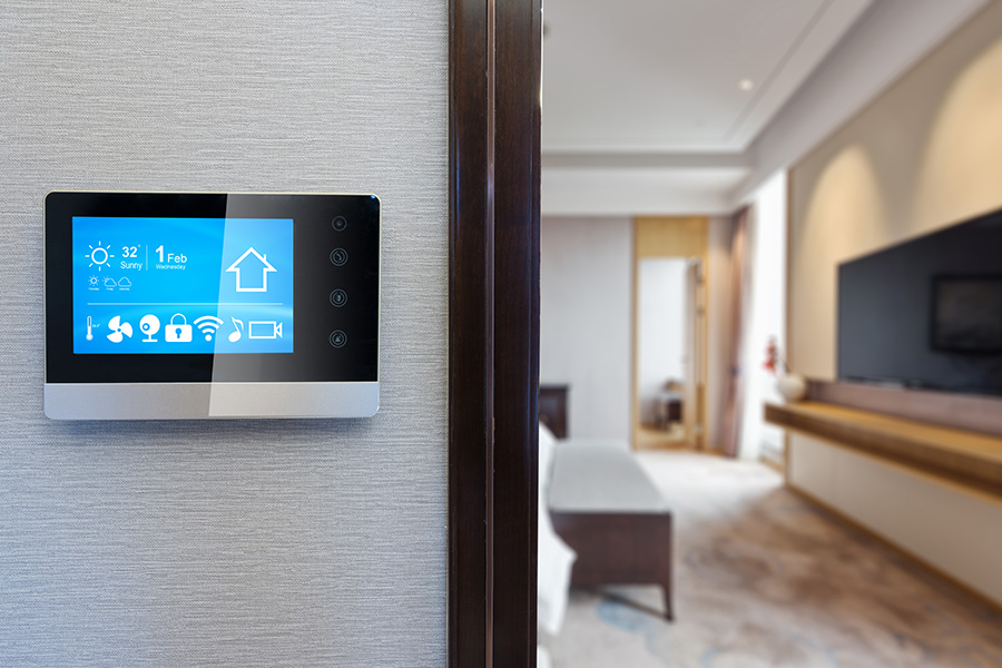 Smart home control panel